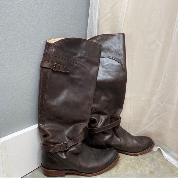 FRYE Dorado Riding Boots, Genuine Leather - Picture 6 of 8
